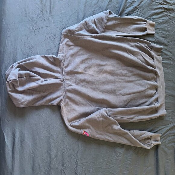 Browning | Grey Hoodie w Pink Camouflage Logo Women Medium Hunting - Picture 8 of 11